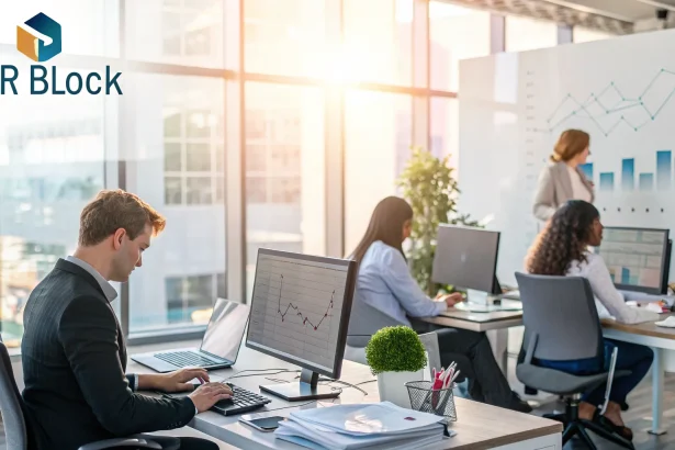 hr block targets fintech sector