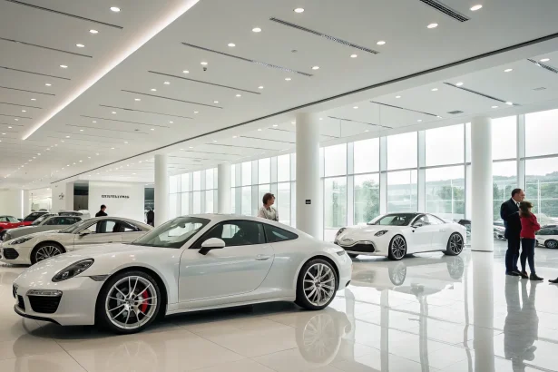 luxury buyers squeeze new car market