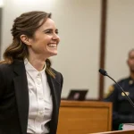 smiling suspect appears in case