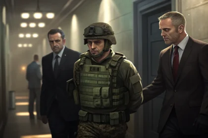 soldier arrested betting maduro removal