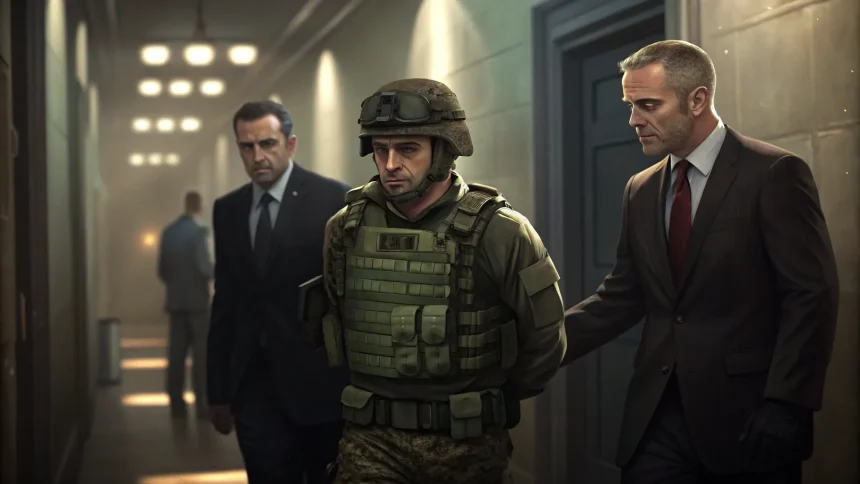 soldier arrested betting maduro removal