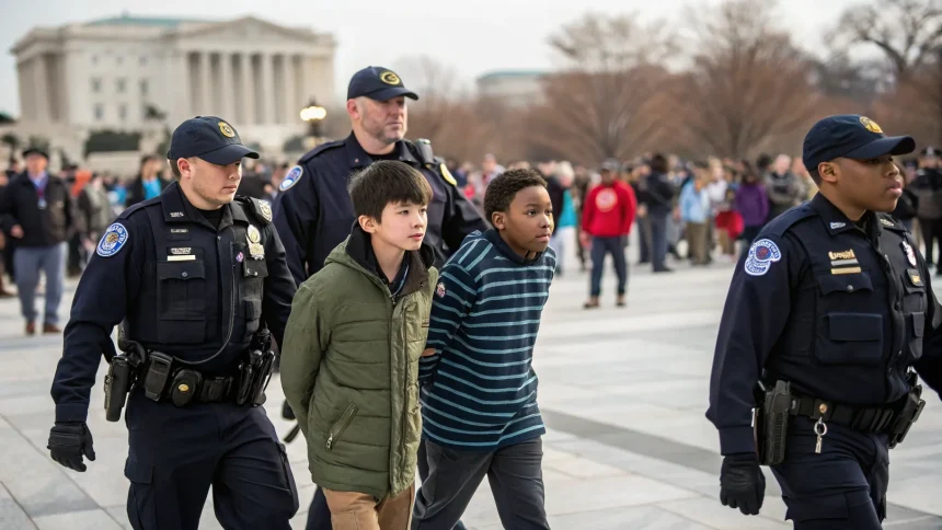 teen takeover arrests dc police