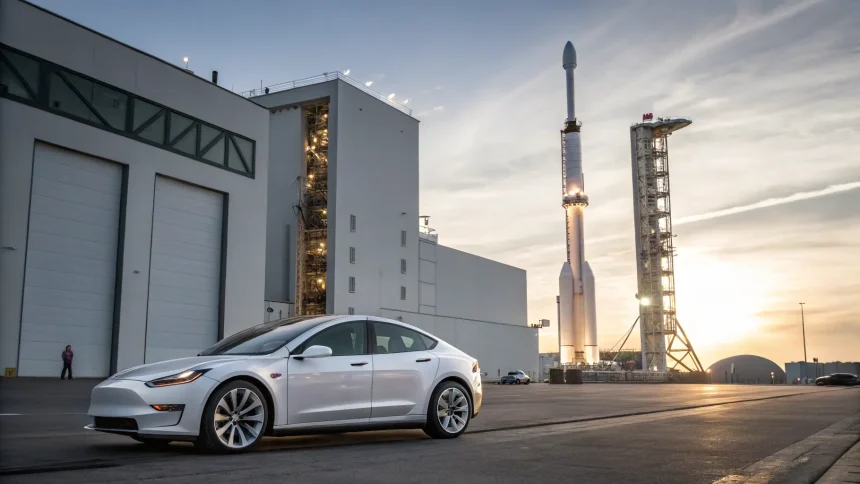 tesla spacex chip partnership plans