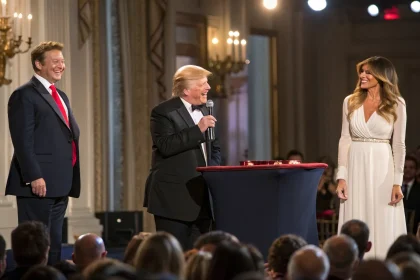 trump mentalist performance washington stage