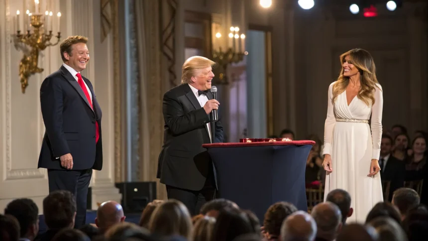 trump mentalist performance washington stage