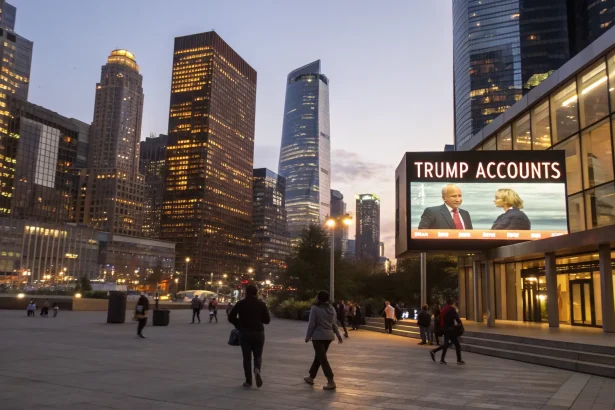 trump treasury accounts rollout announcement