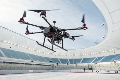 aerix omnidirectional drone demonstration