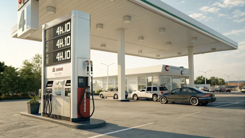 gas prices reach four dollars