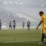 neymar substituted due to mistake