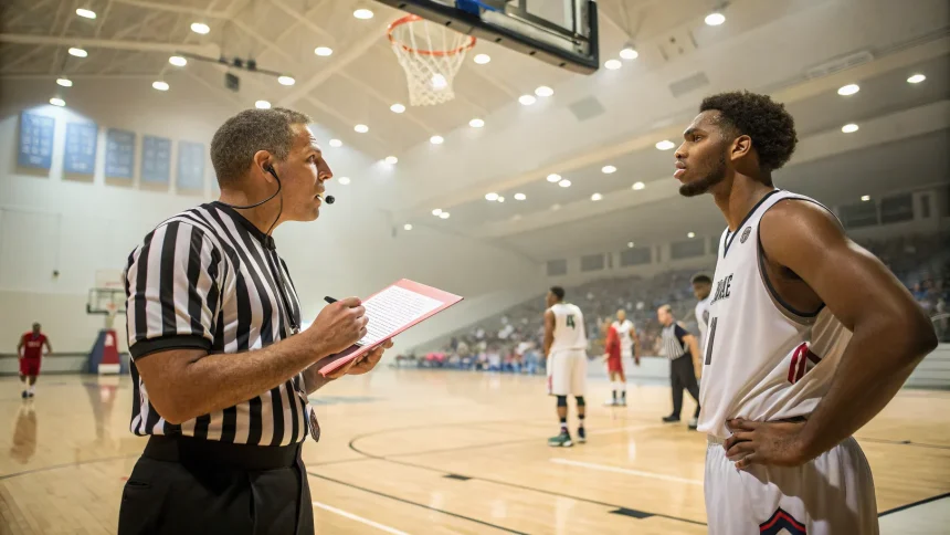 paige bueckers technical foul rescinded
