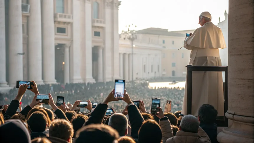 pope final address viral mislabel