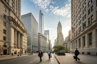 slower us hiring wall street