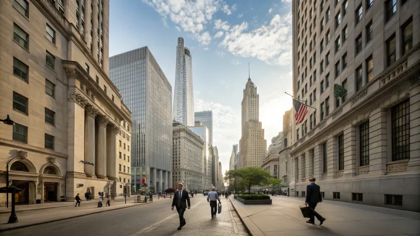 slower us hiring wall street
