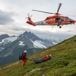 coast guard rescues hiker washington
