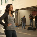 michele weaver hid pregnancy on set