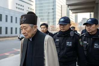 south korean church leader arrested