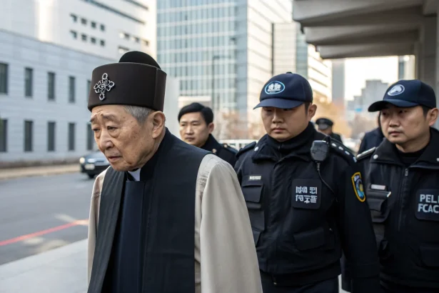 south korean church leader arrested
