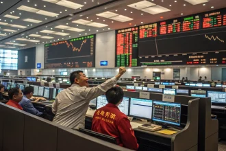 stocks rally oil falls iran