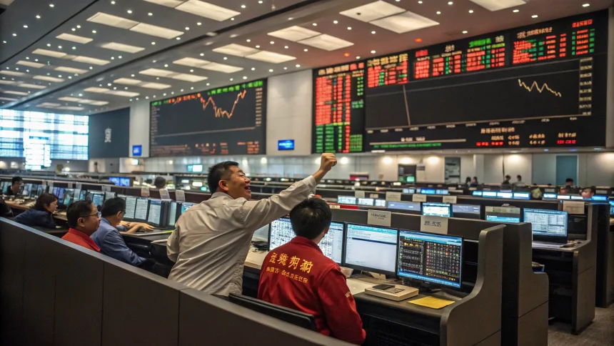 stocks rally oil falls iran