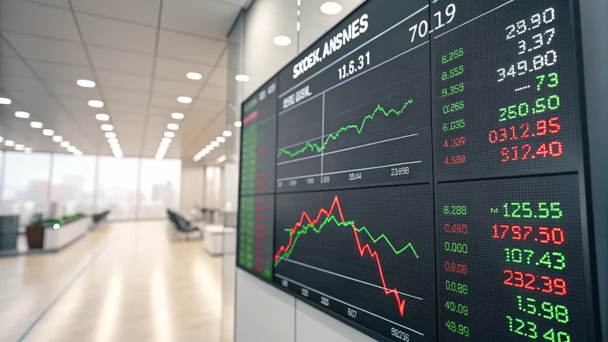 stocks slide after record highs