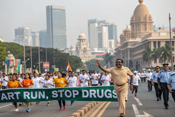 tamil nadu anti drug marathon