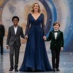actress brings kids to premiere