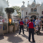 disney ride fire stops queue