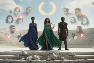 diverse casting greek epic controversy