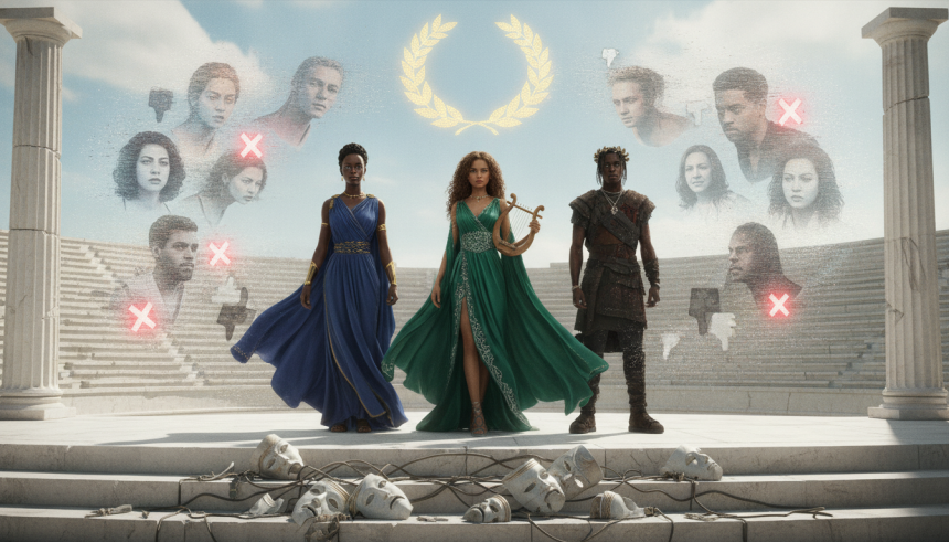 diverse casting greek epic controversy