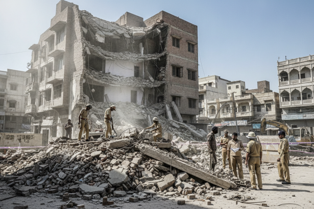 lahore building collapse negligence probe