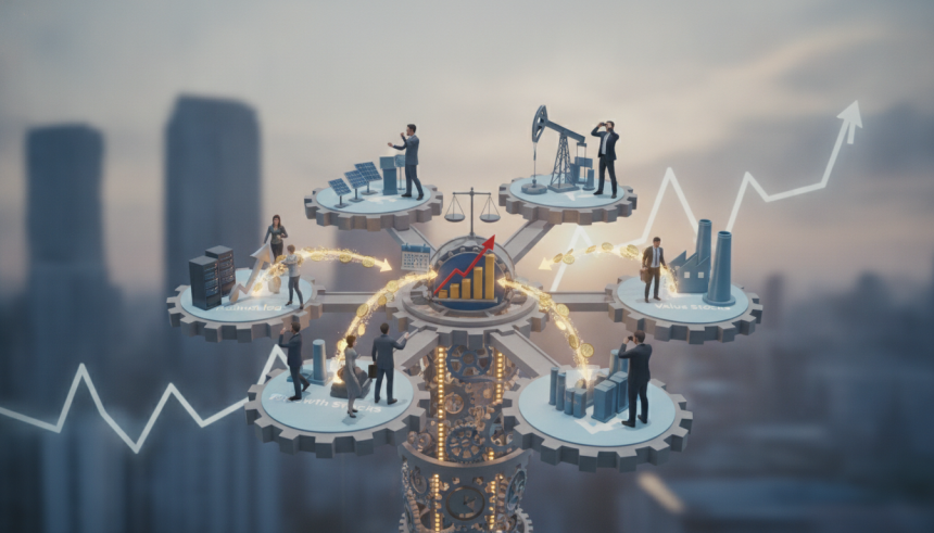 sector rotation reshapes market leadership