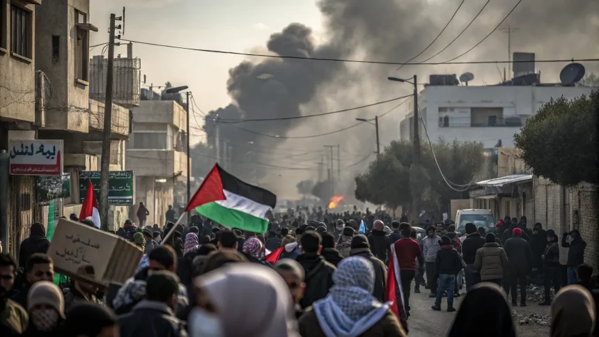 west bank deadly confrontation clashes