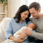 couple announces arrival of first child