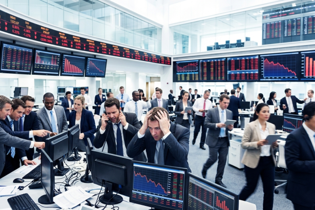 dow plunges iran crisis oil