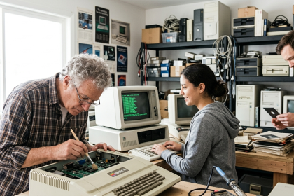 hobbyists preserve computers silicon valley