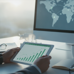 investors watch market open activity