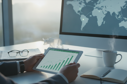 investors watch market open activity