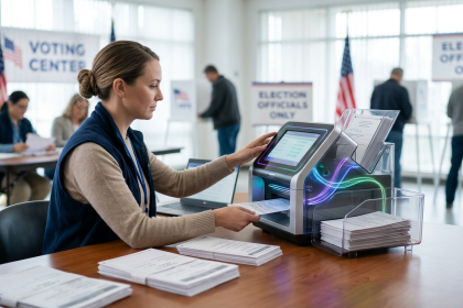 quantum mechanics protect secret ballots
