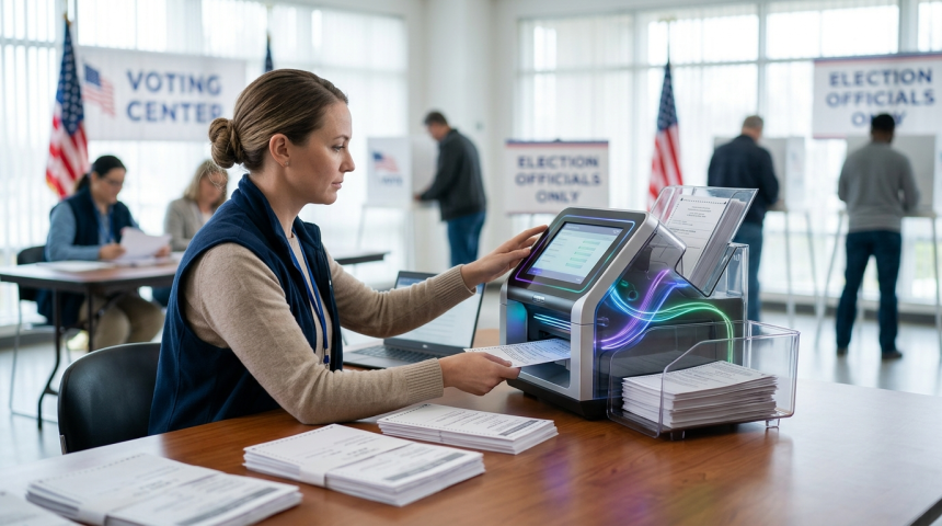 quantum mechanics protect secret ballots
