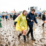 reading festival downpours turn mudfest