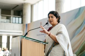 smriti irani calls youth urgency