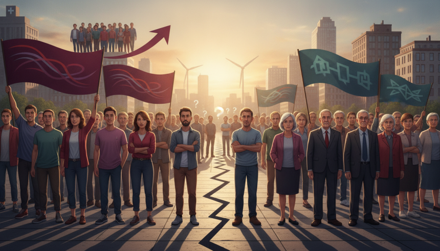 socialists rise voter rifts grow