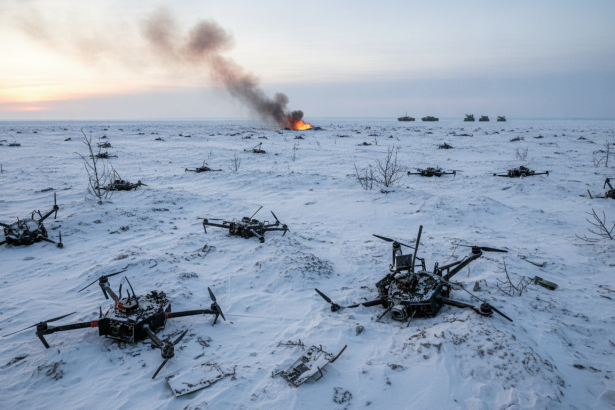 ukraine drone strikes russia claims