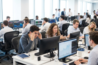 young traders surge losses mount