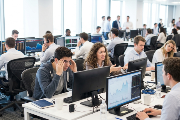 young traders surge losses mount