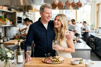 bobby flay celebrates career fatherhood