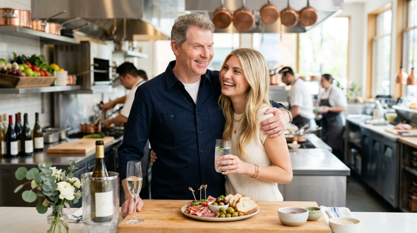 bobby flay celebrates career fatherhood