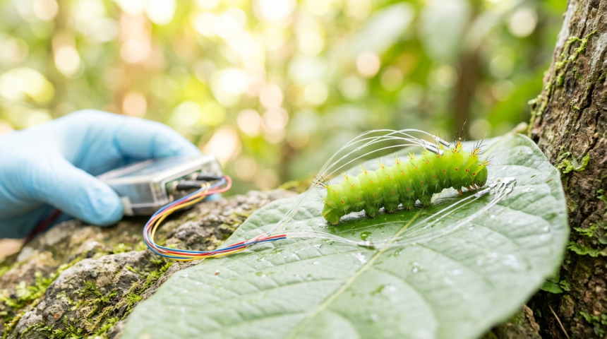 caterpillar hearing research improve microphones