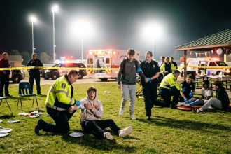 georgia park shootout wounds twelve teens