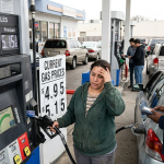 low income drivers credit gas prices